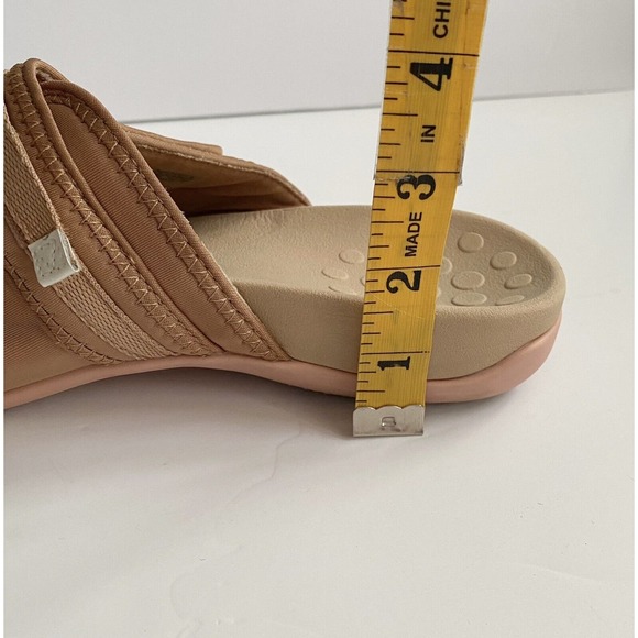 Vionic Womens Sarah Brown/Peach/Beige Sandals USA Size 9.5 W - Picture 14 of 15